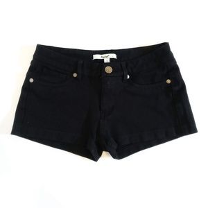 Papaya Soft Black Shorts